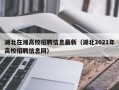 湖北在湘高校招聘信息最新（湖北2021年高校招聘信息网）
