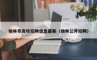榆林市高校招聘信息最新（榆林公开招聘）