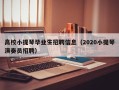 高校小提琴毕业生招聘信息（2020小提琴演奏员招聘）