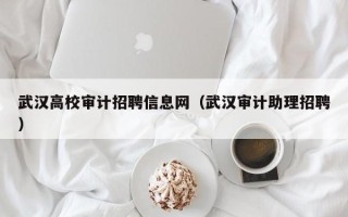 武汉高校审计招聘信息网（武汉审计助理招聘）