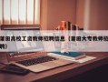 莆田高校工资教师招聘信息（莆田大专教师招聘）