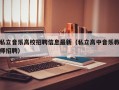 私立音乐高校招聘信息最新（私立高中音乐教师招聘）