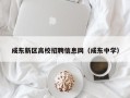 成东新区高校招聘信息网（成东中学）