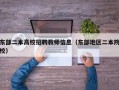 东部二本高校招聘教师信息（东部地区二本院校）